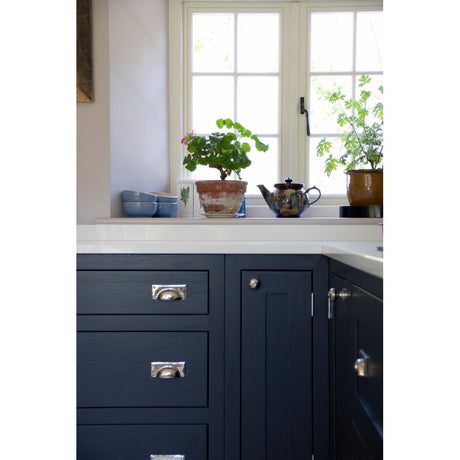 From The Anvil - Polished Nickel Art Deco Drawer Pull | Sku. 45401 | Trade Door Handles.