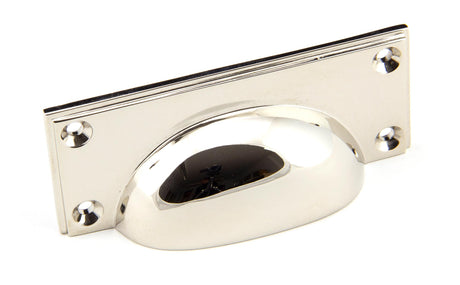 From The Anvil - Polished Nickel Art Deco Drawer Pull | Sku. 45401 | Trade Door Handles.