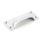 From The Anvil - Polished Chrome Art Deco Drawer Pull | Sku. 45402 | Trade Door Handles.