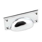 From The Anvil - Polished Chrome Art Deco Drawer Pull | Sku. 45402 | Trade Door Handles.