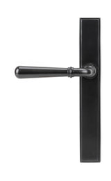 From The Anvil - Aged Bronze Newbury Slimline Lever Espag. Latch Set | Sku. 45418 | Trade Door Handles.