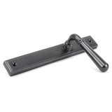 From The Anvil - Aged Bronze Newbury Slimline Lever Espag. Latch Set | Sku. 45418 | Trade Door Handles.
