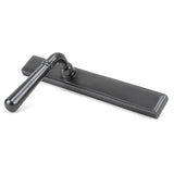 From The Anvil - Aged Bronze Newbury Slimline Lever Espag. Latch Set | Sku. 45418 | Trade Door Handles.
