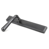 From The Anvil - Aged Bronze Newbury Slimline Lever Espag. Latch Set | Sku. 45418 | Trade Door Handles.