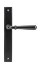 From The Anvil - Aged Bronze Newbury Slimline Lever Espag. Latch Set | Sku. 45418 | Trade Door Handles.