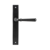 From The Anvil - Aged Bronze Newbury Slimline Lever Espag. Latch Set | Sku. 45418 | Trade Door Handles.