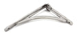 From The Anvil - Natural Smooth 10'' x 7'' Curved Shelf Bracket | Sku. 45421 | Trade Door Handles.