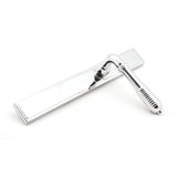 From The Anvil - Polished Chrome Reeded Slimline Lever Espag. Latch Set | Sku. 45426 | Trade Door Handles.