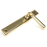 From The Anvil - Aged Brass Newbury Slimline Lever Espag. Latch Set | Sku. 45429 | Trade Door Handles.