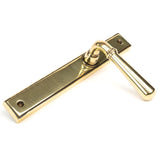 From The Anvil - Aged Brass Newbury Slimline Lever Espag. Latch Set | Sku. 45429 | Trade Door Handles.