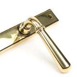 From The Anvil - Aged Brass Newbury Slimline Lever Espag. Latch Set | Sku. 45429 | Trade Door Handles.