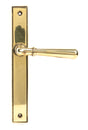From The Anvil - Aged Brass Newbury Slimline Lever Espag. Latch Set | Sku. 45429 | Trade Door Handles.