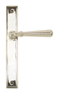 From The Anvil - Polished Nickel Newbury Slimline Lever Espag. Latch Set | Sku. 45430 | Trade Door Handles.