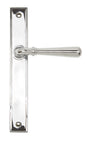 From The Anvil - Polished Chrome Newbury Slimline Lever Espag. Latch Set | Sku. 45431 | Trade Door Handles.
