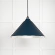 From The Anvil - Hammered Nickel Hockley Pendant in Dusk | Sku. 45433DU | Trade Door Handles.