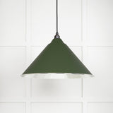 From The Anvil - Hammered Nickel Hockley Pendant in Heath | Sku. 45433H | Trade Door Handles.