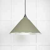 From The Anvil - Hammered Nickel Hockley Pendant in Tump | Sku. 45433TU | Trade Door Handles.