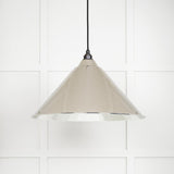 From The Anvil - Hammered Nickel Hockley Pendant | Sku. 45433 | Trade Door Handles.