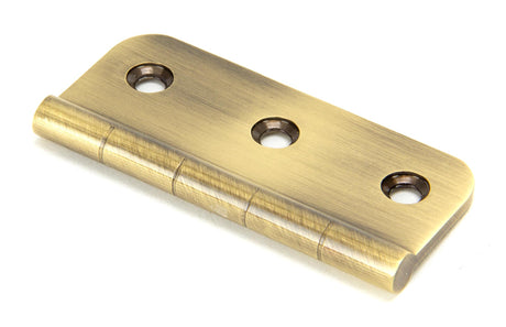From The Anvil - Aged Brass 3" Dummy Butt Hinge (Single) | Sku. 45438 | Trade Door Handles.