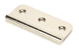 From The Anvil - Polished Nickel 3" Dummy Butt Hinge (Single) | Sku. 45440 | Trade Door Handles.