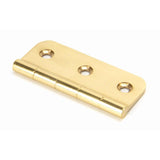 From The Anvil - Polished Brass 3" Dummy Butt Hinge (Single) | Sku. 45441 | Trade Door Handles.