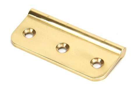 From The Anvil - Polished Brass 3" Dummy Butt Hinge (Single) | Sku. 45441 | Trade Door Handles.