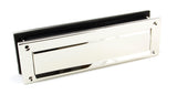 From The Anvil - Polished Nickel Traditional Letterbox | Sku. 45443 | Trade Door Handles.