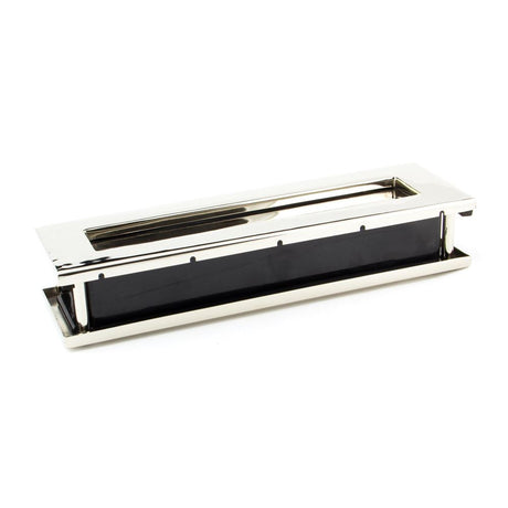 From The Anvil - Polished Nickel Traditional Letterbox | Sku. 45443 | Trade Door Handles.