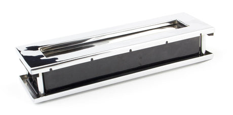 From The Anvil - Polished Chrome Traditional Letterbox | Sku. 45444 | Trade Door Handles.