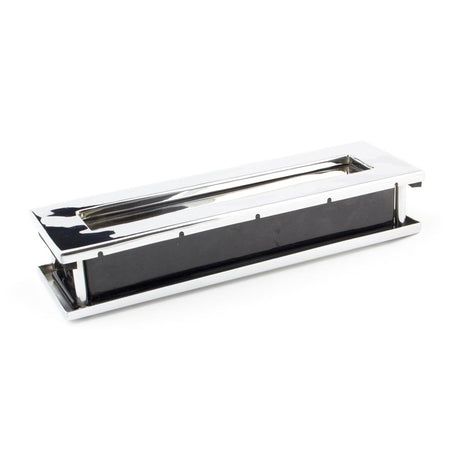 From The Anvil - Polished Chrome Traditional Letterbox | Sku. 45444 | Trade Door Handles.
