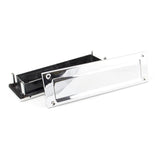 From The Anvil - Polished Chrome Traditional Letterbox | Sku. 45444 | Trade Door Handles.