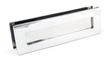 From The Anvil - Polished Chrome Traditional Letterbox | Sku. 45444 | Trade Door Handles.