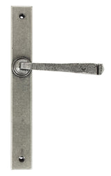From The Anvil - Pewter Avon Slimline Lever Espag. Latch Set | Sku. 45446 | Trade Door Handles.