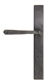 From The Anvil - External Beeswax Avon Slimline Lever Espag. Latch Set | Sku. 45447 | Trade Door Handles.