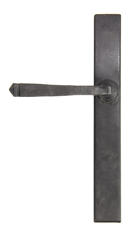 From The Anvil - External Beeswax Avon Slimline Lever Espag. Latch Set | Sku. 45447 | Trade Door Handles.