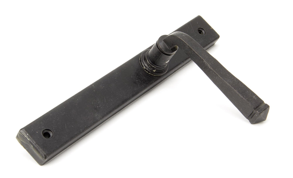 From The Anvil - External Beeswax Avon Slimline Lever Espag. Latch Set | Sku. 45447 | Trade Door Handles.