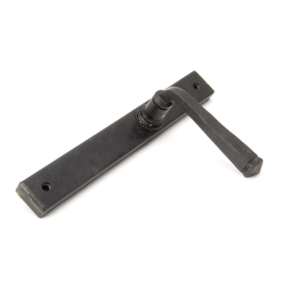 From The Anvil - External Beeswax Avon Slimline Lever Espag. Latch Set | Sku. 45447 | Trade Door Handles.