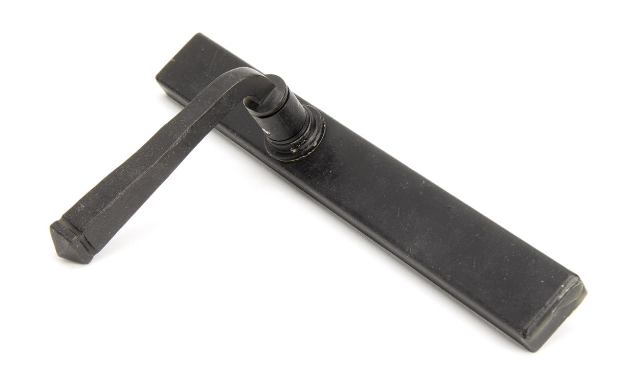 From The Anvil - External Beeswax Avon Slimline Lever Espag. Latch Set | Sku. 45447 | Trade Door Handles.