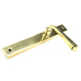 From The Anvil - Aged Brass Avon Slimline Lever Espag. Latch Set | Sku. 45448 | Trade Door Handles.