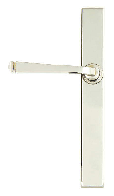 From The Anvil - Polished Nickel Avon Slimline Lever Espag. Latch Set | Sku. 45449 | Trade Door Handles.
