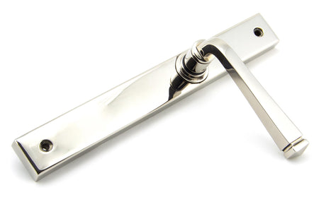 From The Anvil - Polished Nickel Avon Slimline Lever Espag. Latch Set | Sku. 45449 | Trade Door Handles.