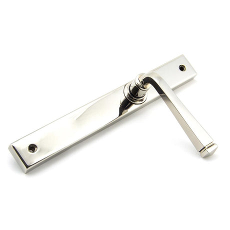 From The Anvil - Polished Nickel Avon Slimline Lever Espag. Latch Set | Sku. 45449 | Trade Door Handles.