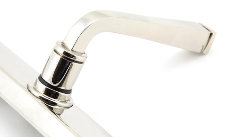 From The Anvil - Polished Nickel Avon Slimline Lever Espag. Latch Set | Sku. 45449 | Trade Door Handles.