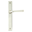 From The Anvil - Polished Nickel Avon Slimline Lever Espag. Latch Set | Sku. 45449 | Trade Door Handles.