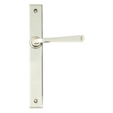 From The Anvil - Polished Nickel Avon Slimline Lever Espag. Latch Set | Sku. 45449 | Trade Door Handles.