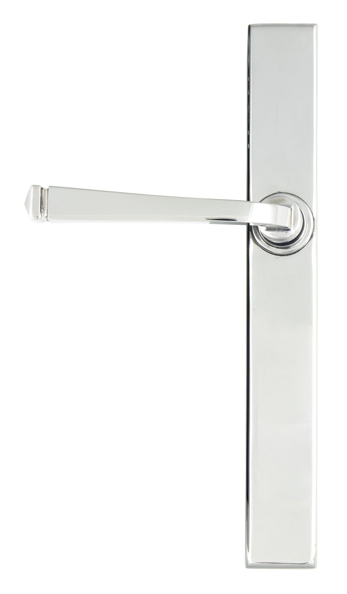 From The Anvil - Polished Chrome Avon Slimline Lever Espag. Latch Set | Sku. 45450 | Trade Door Handles.