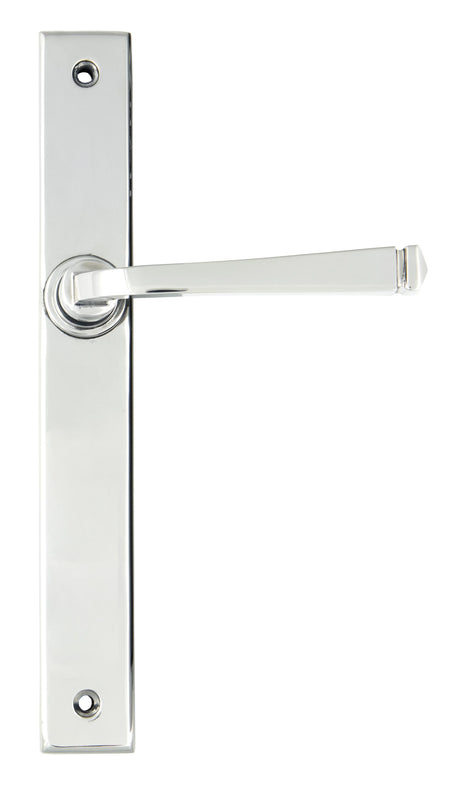 From The Anvil - Polished Chrome Avon Slimline Lever Espag. Latch Set | Sku. 45450 | Trade Door Handles.