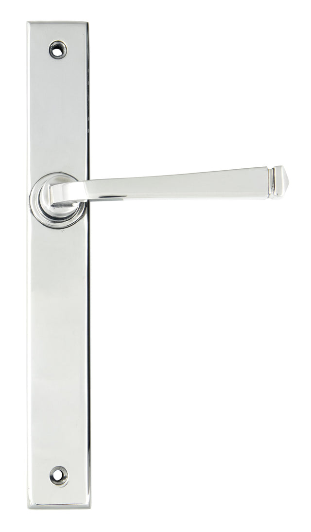 From The Anvil - Polished Chrome Avon Slimline Lever Espag. Latch Set | Sku. 45450 | Trade Door Handles.