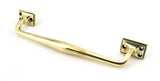 From The Anvil - Aged Brass 300mm Art Deco Pull Handle | Sku. 45456 | Trade Door Handles.