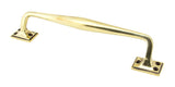 From The Anvil - Aged Brass 300mm Art Deco Pull Handle | Sku. 45456 | Trade Door Handles.